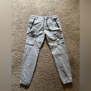 Men’s Hollister Grey Cargo Skinny Jogger